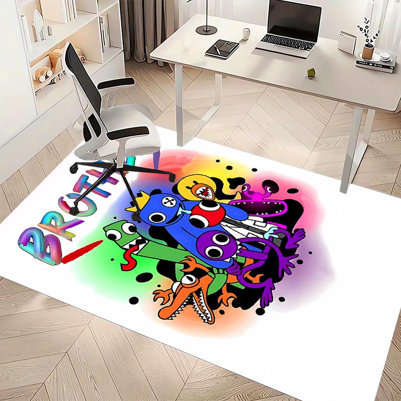Rainbow Friends3 Printed Absorbent Washable Carpet, Non-Slip Bathroom Mats, Kitchen Rugs, Yoga Mat,Living Room Entrance, Camping Picnic Rugs