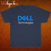 Новый! Логотип Dell Technology Черный Серый Темно-синий Белый Размер S-5XL Унисекс Футболка