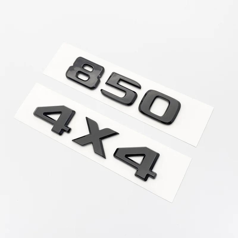 Glossy Black Letters 550G 4X4 850 550 D35 B40 D6S B63 Emblem for Mercedes Benz Brabus G Car Fender Trunk Rear W464 Logo Sticker EB2