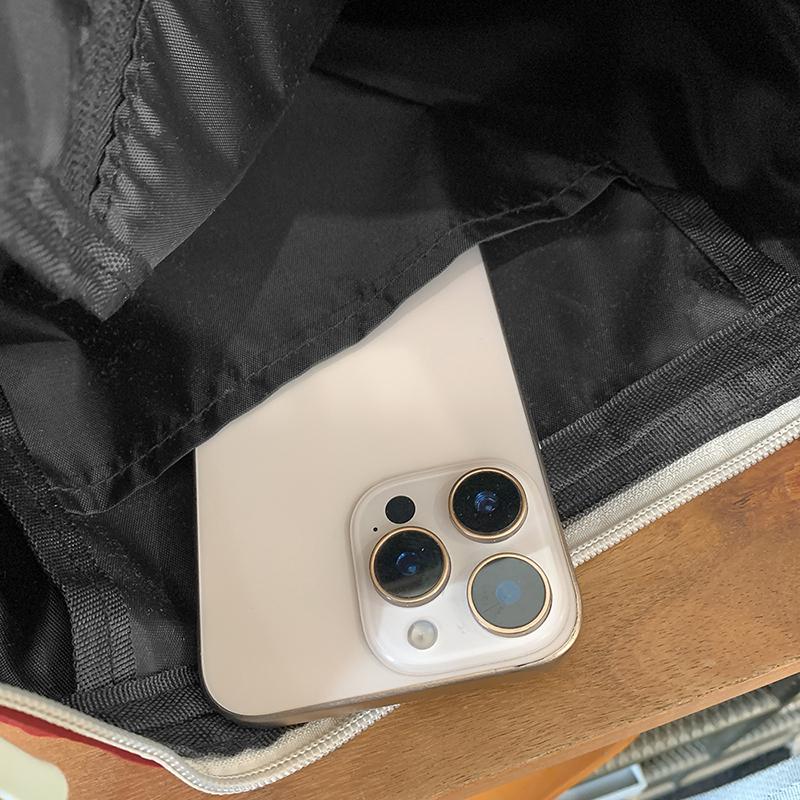 Однотонная большая вместительная сумка через плечо женская сумка через плечо мужская сумка-тоут для поездок на работу