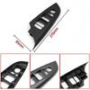 LHD RHD Car Interior Front Rear Door Window Lifting Switch Cover Trim Decoration Outer Frame Replace For BMW X3 F25 2011-2017