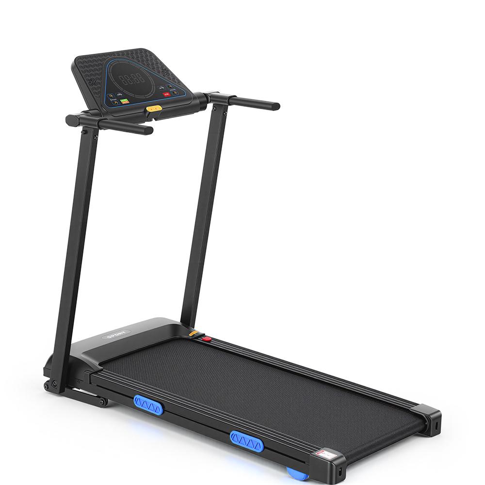 PB602A 3.0 HP Home Folding Electric Treadmill- 600W Brushless Motor,Power Incline,1–12 km/h,Desk/Tablet Holder,Bluetooth Connectivity,Fitshow App.