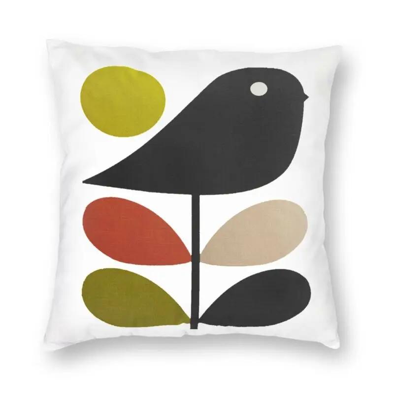 Orla Kiely Multi Stem and Bird Чехлы для подушек со скандинавскими цветами, напольная наволочка для гостиной, дивана, наволочка, домашний декор