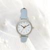 Watch Analog Leather Strap Easy To See Light Blue Conse Blue [Fieldwork] Women's JN008-1