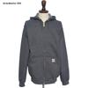 Мужская толстовка Carhartt Midweight с капюшоном на молнии, размер S, с флисовой подкладкой, K122, Черная, [Б/у]