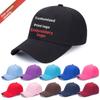 ODM  Cotton Cloth Advertising Duck Tongue Hat Embroidery logo Printing Fashion Version Truck Driver Men Baseball Cap