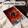 Crystal Velvet Rug Wolverhampton Wanderers Football Print Custom Name Text Floor Mat Home Decor