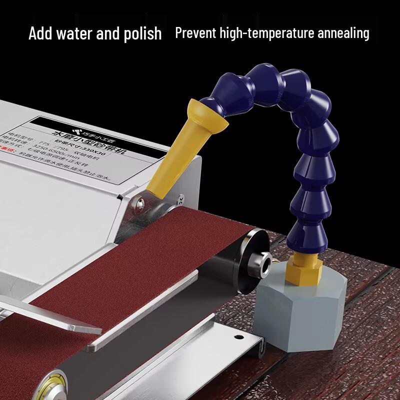 Автоматический ленточно-шлифовальный станок и точилка для ножей Longmazu 350 Вт, штекер CN (адаптер в комплекте)