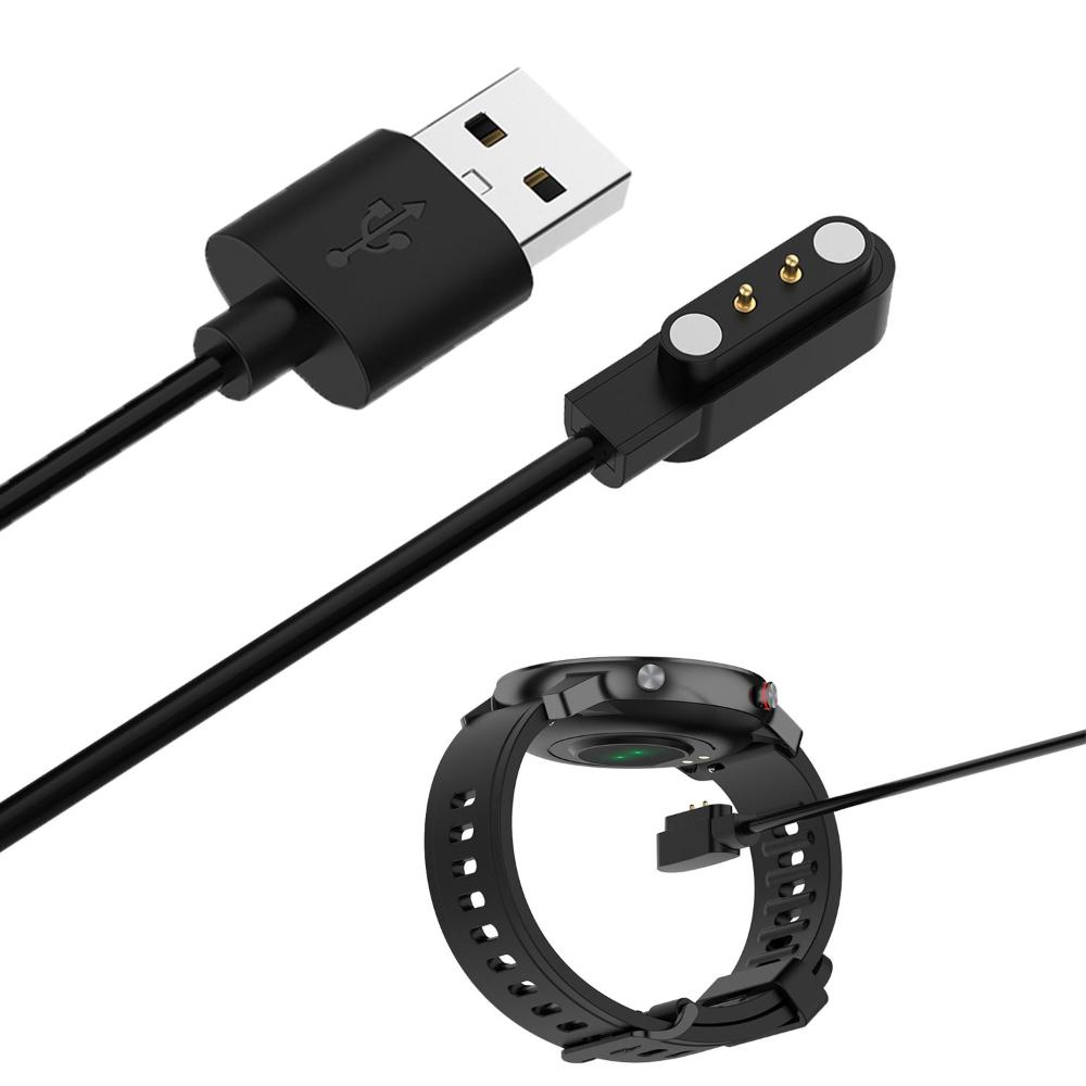 100 см USB-кабель для зарядки умных часов, держатель для зарядного устройства, док-станция для умных часов, провод, адаптер для зарядного устройства для Xiaomi Haylou Solar LS05
