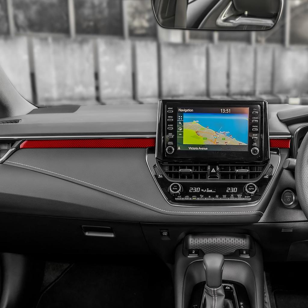 AIRSPEED Toyota Corolla 12-го поколения 2019-2024 Аксессуары из углеродного волокна Детали интерьера Накладка пилота Carco