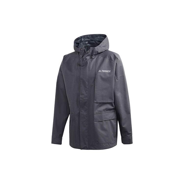 adidas Мужская спортивная куртка-пальто для улицы, серая, мужская, GL7399