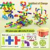 Large Early Education DIY Water Pipe Building Blocks for Kids