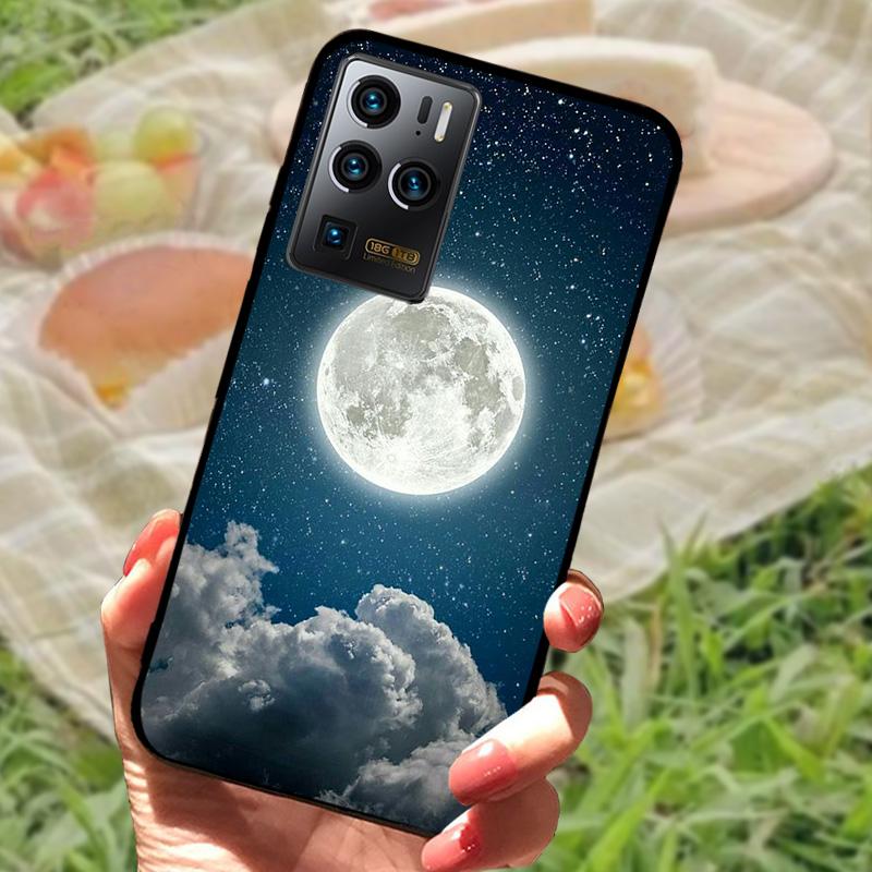 Для ZTE Axon 30 Ultra 5G Ударопрочный Силиконовый Мягкий TPU Чехол для Телефона Для ZTE Axon 30 Ultra Модный Мультяшный Защитный Чехол