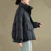 Women Autumn Spring Winter Casual Loose Oversized Cotton Padded Jacket Coat Outerwear