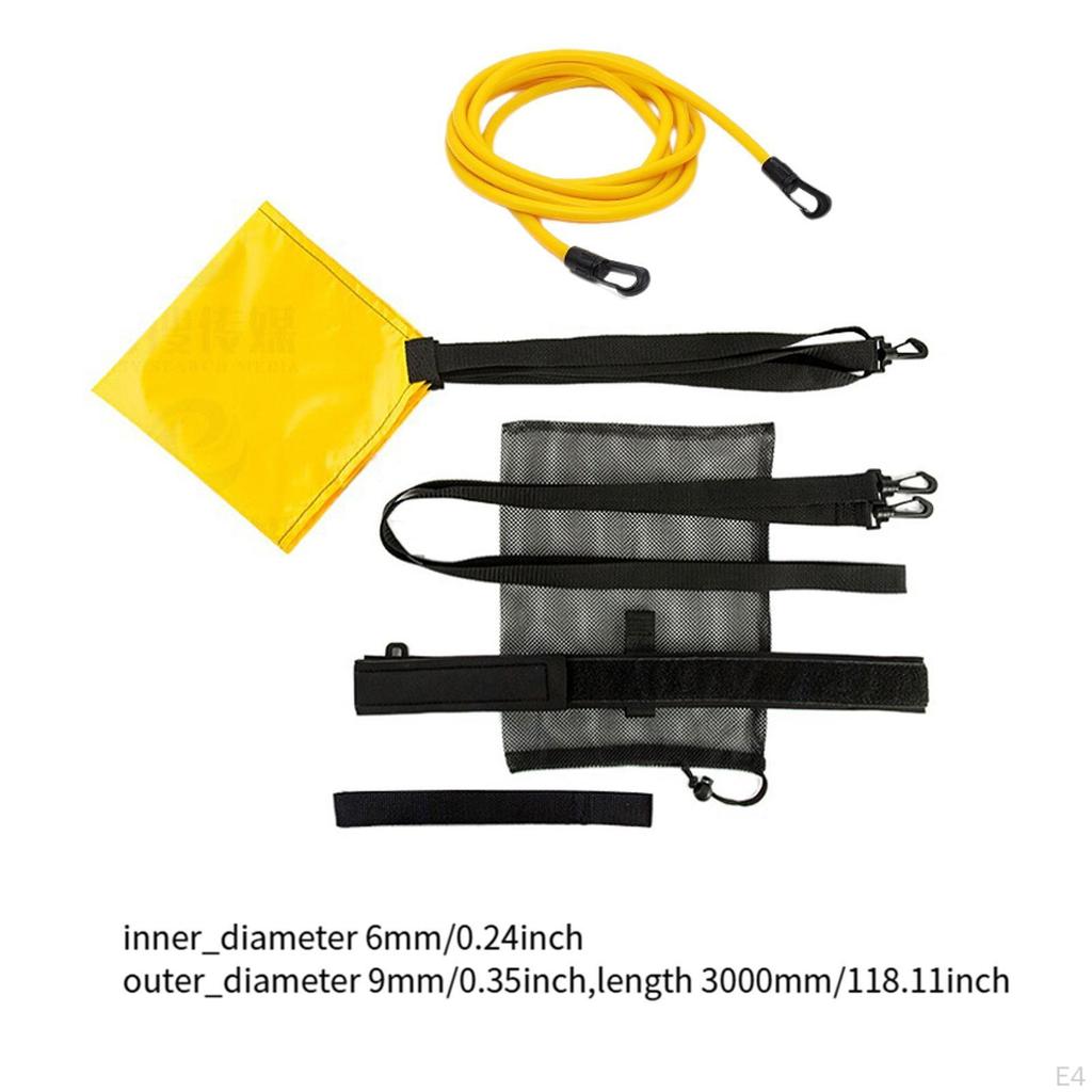 Плавание Парашют Пояс Сопротивления Плаванию Средства, Оборудование Для Тренировки Скорости Силовые Тренировки Инструмент,