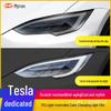 Tesla Model 3/Y/X/S Smoked Headlight & Taillight Protection Film