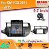 9,7-дюймовый вертикальный экран Tesla Android автомобильное радио для KIA K3 RIO 2011-2015 GPS-навигация мультимедийный плеер Caraply 2 Din