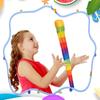 95cm Rainbow Comet Ball Soft Tail Indoor Outdoor Play Ball Throwing Receiving Park Sports Relax Coordination Training Ball