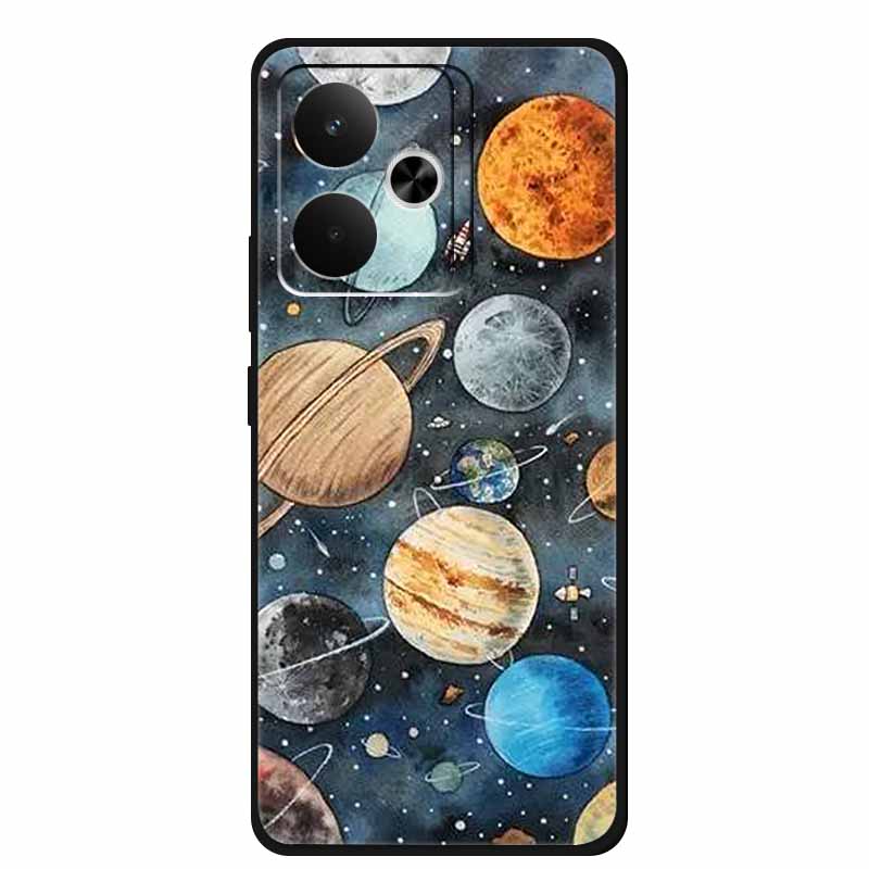 For Realme GT 7T Case 7 T Coque Popular Black Silicone Soft Back Cover Case For Realme GT 7 T Phone Case Cover RealmeGT 7T 7 T