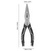 Practical High Hardness Electrician Plier 8in Anti Slip Handle Combination Plier Carbon steel Black Lineman Plier Lineman