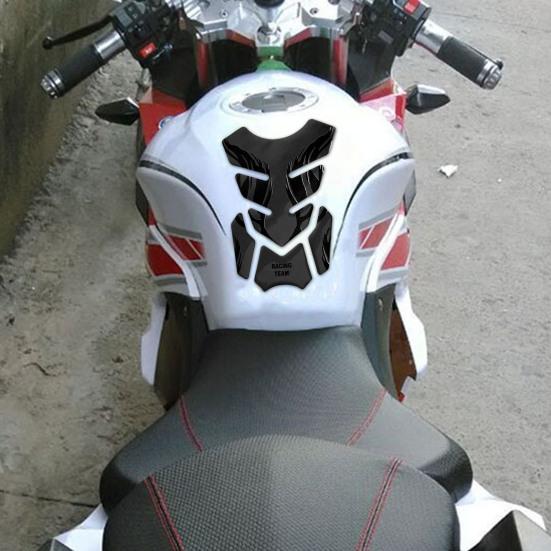 Универсальная 3D наклейка на бензобак мотоцикла, самоклеящаяся, сильная липкость, водонепроницаемая, легко наносится