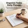 Planner Notebook Daily Weekly Planner Portable Size Simple for Students and Office Workers