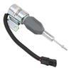 24V Engine Diesel Shut Off Solenoid 3932530 Fuel Shutdown Flameout Solenoid Replacement for Cummins 5.9L 6BT Engine