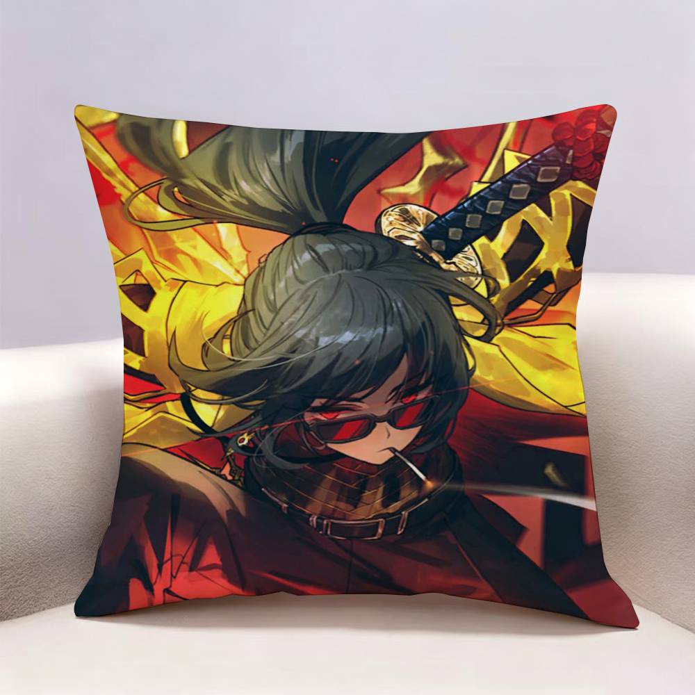 Popular game new LLimbus company Doublesided print Pillow Case Cushion Cover Throw Pillow Case For Car Sofa