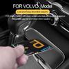 Для Volvo XC60 V60 S60 водонепроницаемая декоративная наклейка на центральную консоль, водонепроницаемая карта панели переключения передач