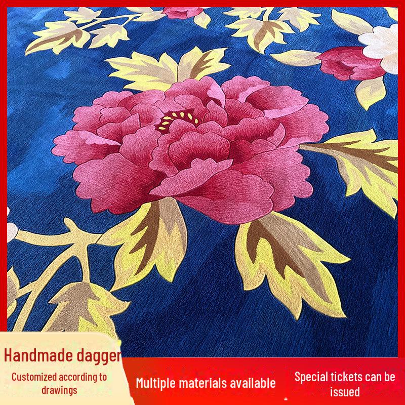 Ковер Jinrui Custom Handmade из акриловой шерсти с логотипом - Коврик для приветствия лифта в конференц-зал и приемную