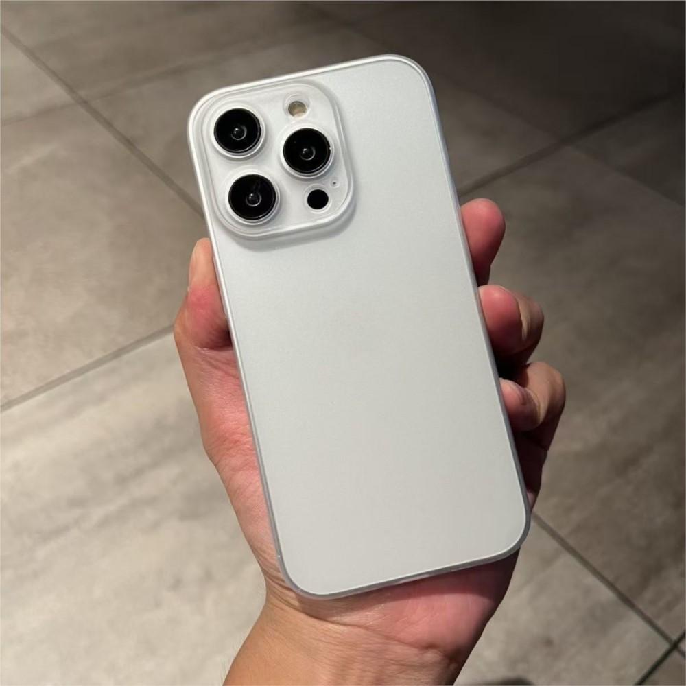 Ультратонкий чехол-бампер «все включено» из ПП для iPhone 11 12 13 14 15 16 17 Pro X XR Xs Max 12 13 mini 8 Plus SE 16E 17E Полупрозрачная крышка