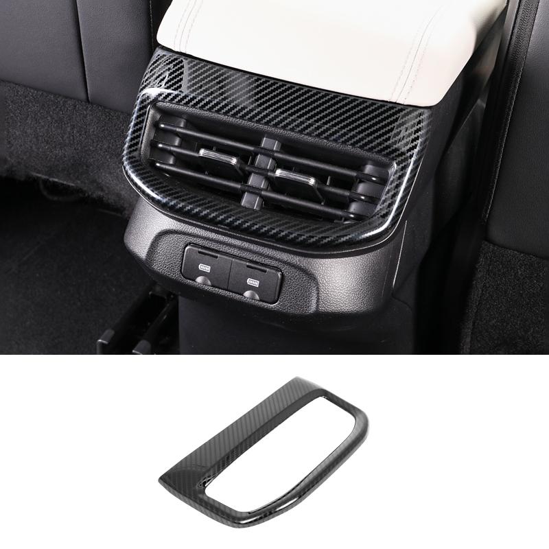 Наклейка на заднее сиденье автомобиля, накладка на рамку выходного отверстия кондиционера для Haval H6 3-го поколения 2021 2022 2023 2024 GT PHEV