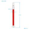 Kiktani Slide Whistle Red 3pcs SW-02