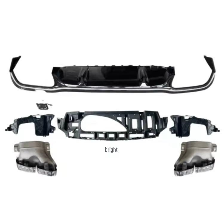 Mercedes-Benz E-Class W213 E53 AMG Rear Diffuser with Tailpipe Holder