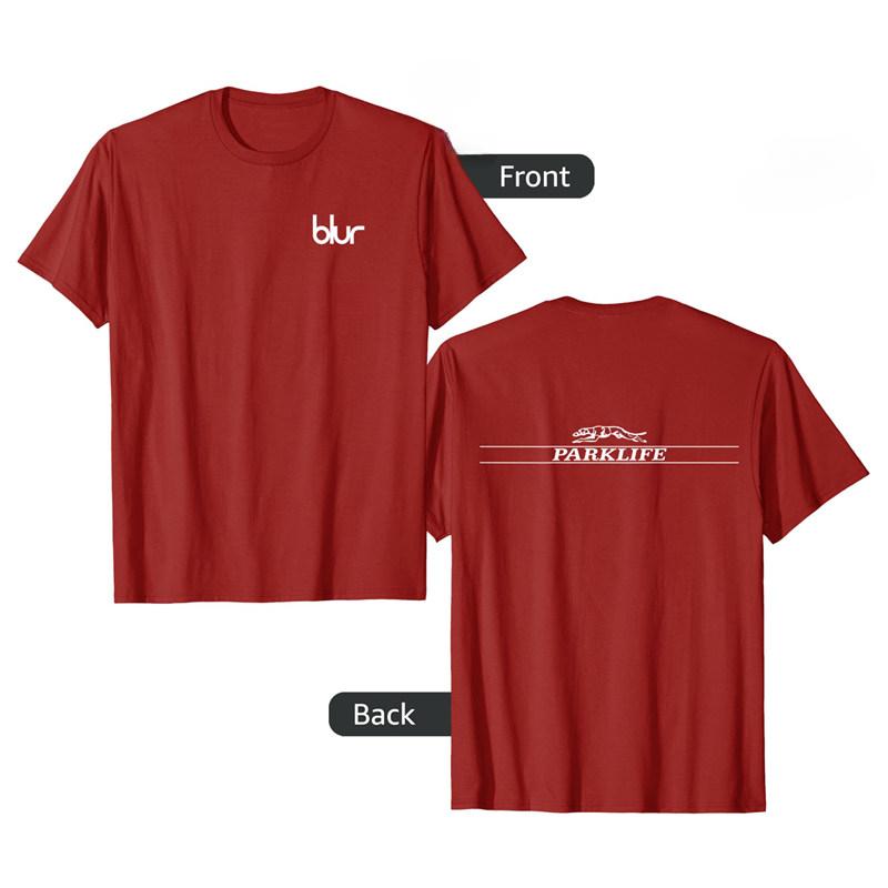 BLUR Blur Band British Rock Punk Music Casual TShirt Mens and Womens Luxury Band Brand Top 2026 New Band Logo
