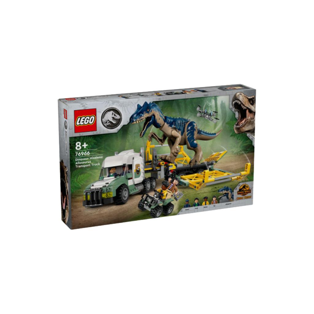 Lego Jurassic World Dinosaur Missions: Allosaurus Transport Truck