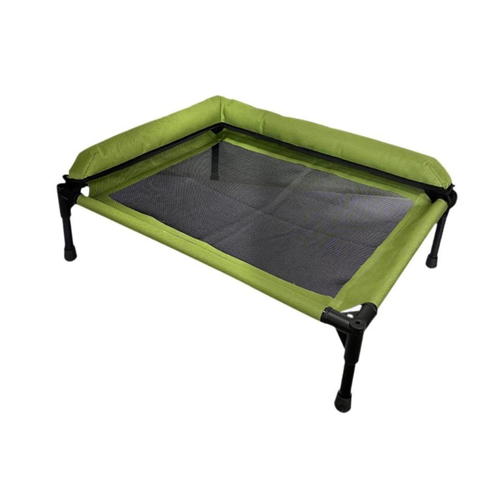 Bed Resting Cot Non Slip with Slope Headrest Foldable Lightweight Comfortable Portable for Small Medium Dogs Yard