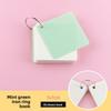 80-320Sheets Portable Notebook with Binder Rings Spiral Mini Notebook Study Cards Book Red/Yellow/Green/Black Student Stationery