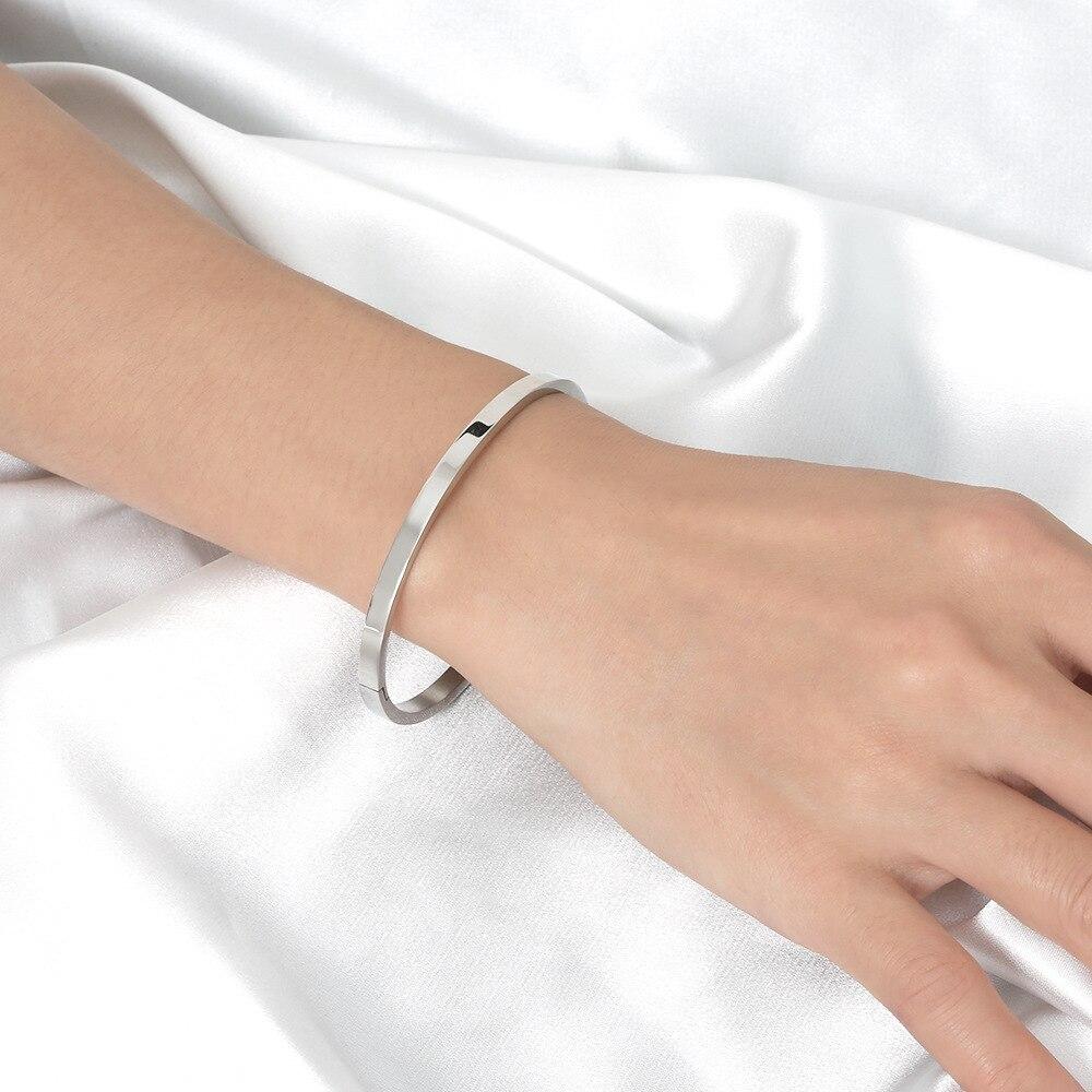Women Bracelet Chains Stainless Steel 3 Color Set Bracelets Bangles Accessory Carter Bracelets Wholesale New Trend Jewelry