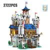 2722PCS Medieval Castle Building Blocks Model European Style City View Bricks Toys Creative Desktop Decoration Toys For Kids
