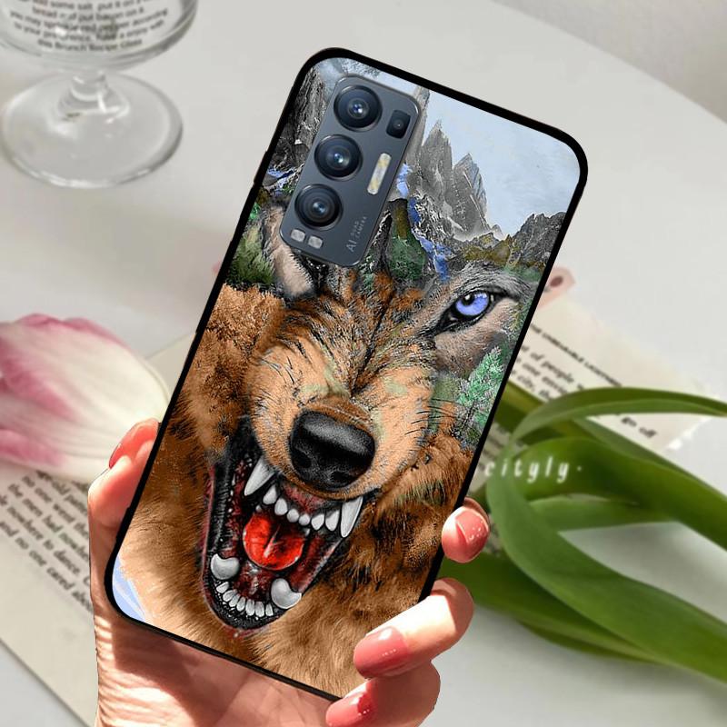 Чехол для OPPO Find X3 Neo Крутые Животные Мягкий Силиконовый Задний Чехол Для OPPO Find X3 Neo 5G Чехлы Для Телефона X 3 Lite X3lite X3Neo CPH2207