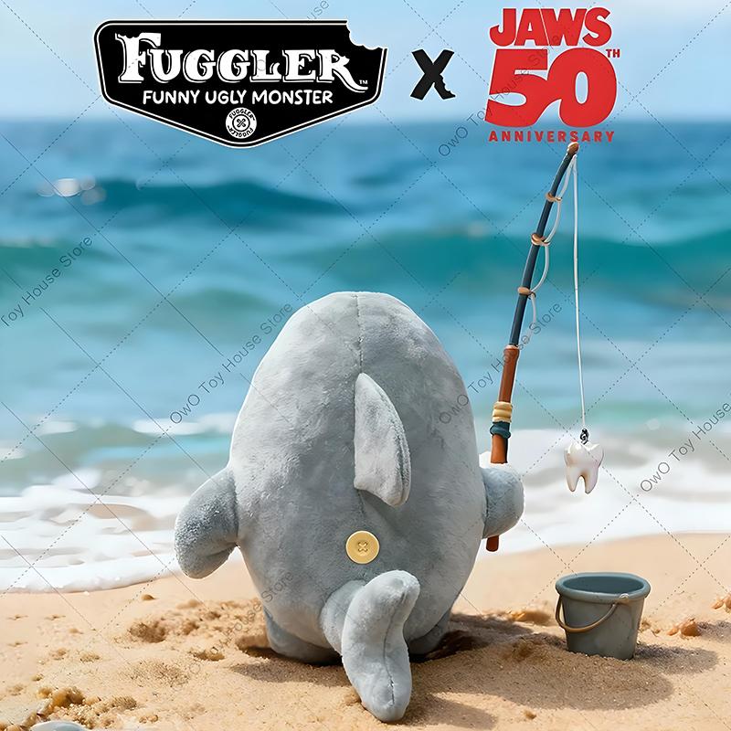 Ugly Teeth Monsters Jaws 50th Anniversary Plush Toys Fugglers Shark Stuffed Animal Peluche Dolls Gifts For Kids