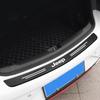 4PCS Carbon Fiber Car Door Sill Protector Stickers for Jeep Wrangler Grand Cherokee Anti-Scratch Door Entry Guard Accessories ALY1
