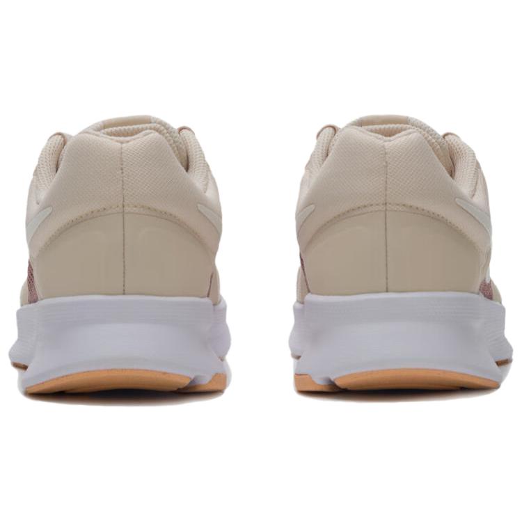Nike Run Swift 3 Cushioning Abrasion Resistant Breathable Low Top Running Shoes Women's Beige Pink Sneakers DR2698-107