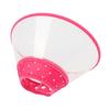 Cat Cone Collar Adjustable Recovery Pet Cone E-Collar Wound Healing Anti-licking Protective Collar Neck Cover for Cats Kittens Rabbits
