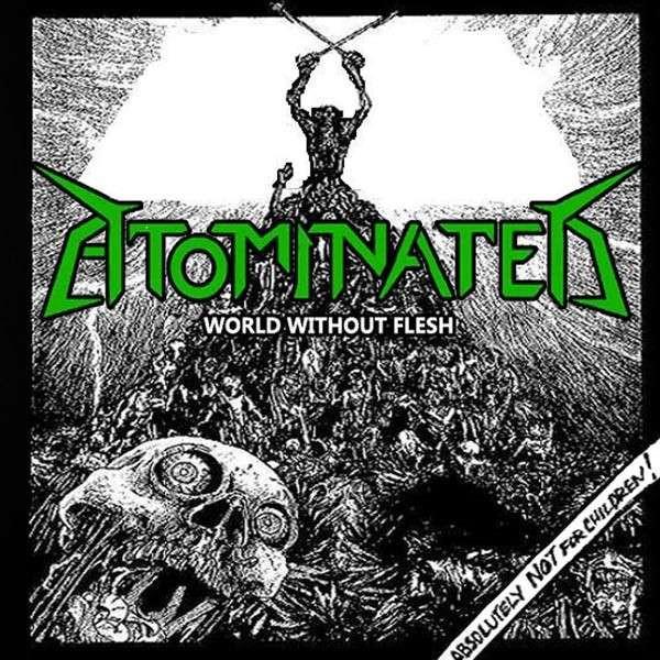 CD ATOMINATED - World Without Flesh SLANEY022 Slaney Records 2013 Ireland Rock Used