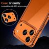 Metal Tempered Glass Lens Protector Orange Full Cover Camera Lens Cover HD Anti Scratch for iPhone 17Pro/17 Pro Max