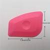 5pcs Pink Mini Squeegees For Vinyl Wraps & Window Tints - Durable Pp Material, Ideal For Car, Home & Office Use