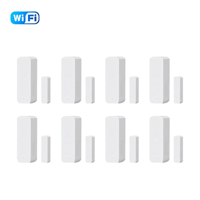 Tuya WiFi/Zigbee Door Sensor Window Sensor Smart Home Wireless Door Detector Smart Life APP Remote Control for Alexa Google