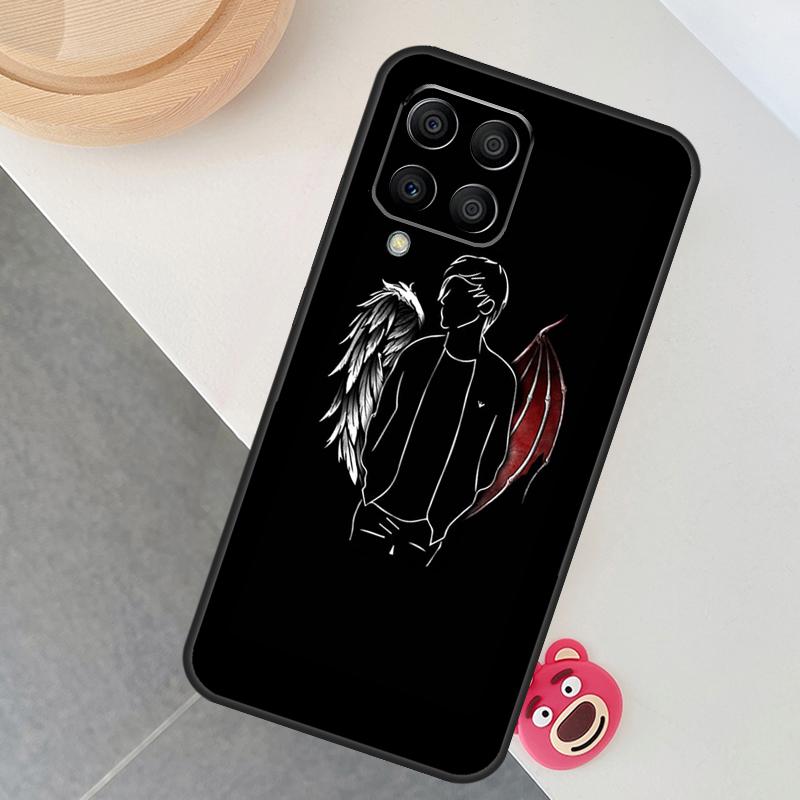 Devil Angel Case For Samsung Galaxy M12 M32 M52 M15 M35 M55 M31 M56 M36 M16 M06 M13 M33 M53 M14 M34 M54
